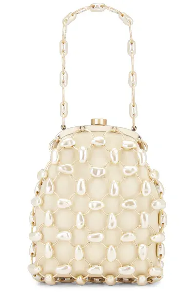 Cult Gaia Brielle Wristlet In Champagne Pearl