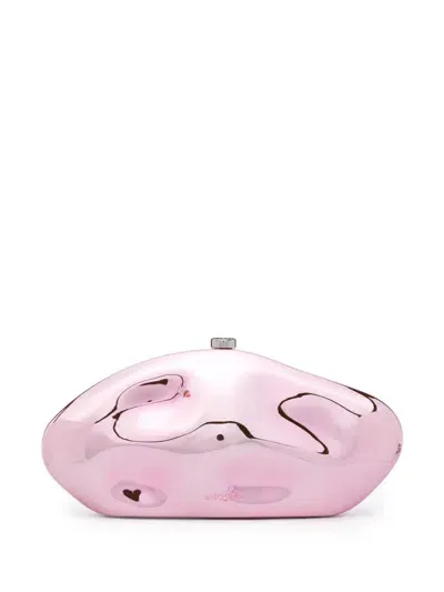 Cult Gaia The Caldera Clutch In Pink