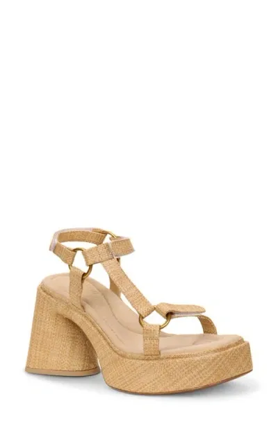 Cult Gaia Erin Platform Sandal In Natural