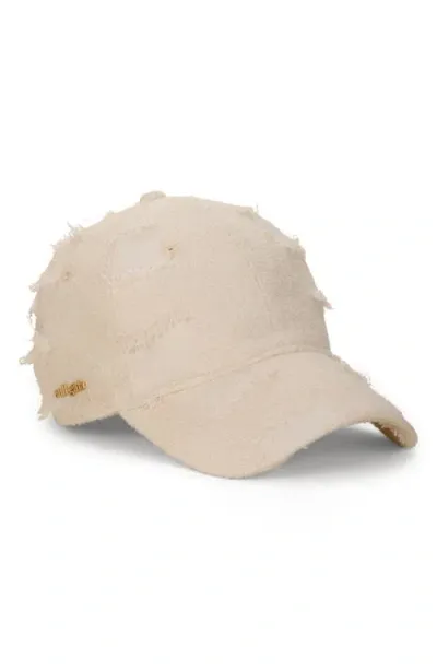 Cult Gaia Frankie Baseball Cap In Off White