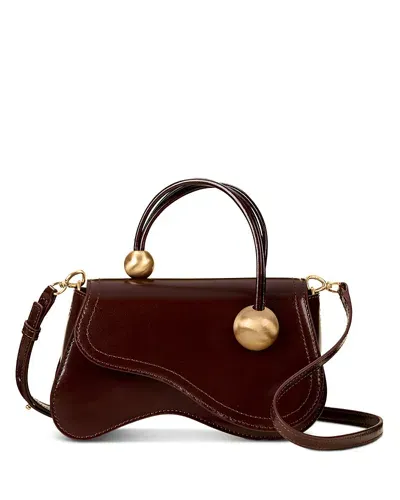 Cult Gaia Kazia Crossbody In Espresso