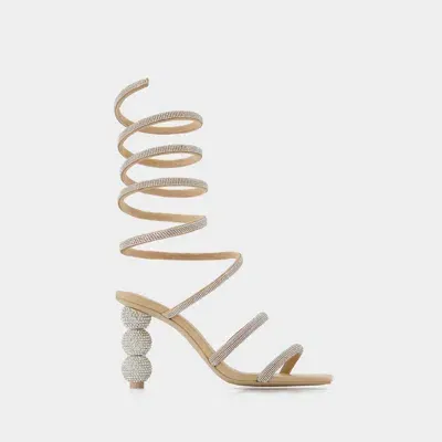 Cult Gaia Lislie  Sandals In Grey