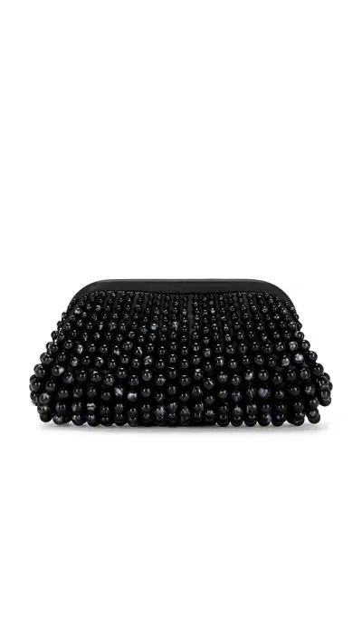 Cult Gaia Nia Clutch In Black