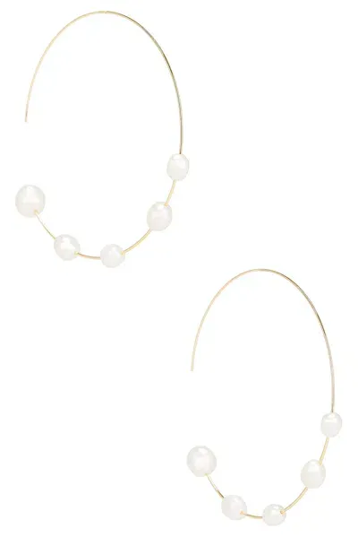 Cult Gaia Nubia Xl Earring In Pearl