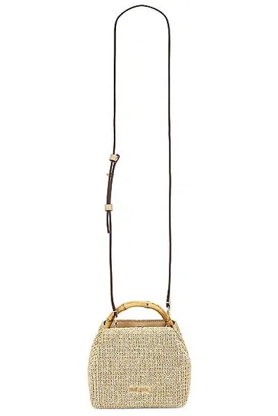 Cult Gaia Solene Mini Crossbody Bag In Natural