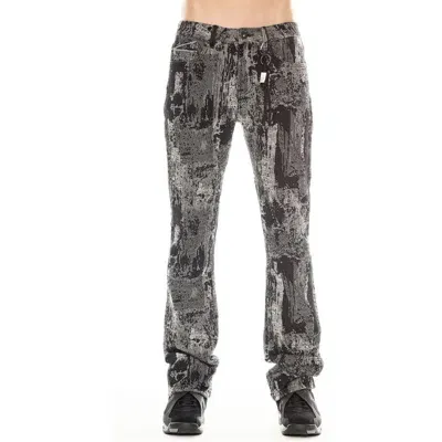 Cult Of Individuality Lenny Bootcut Jeans In Digi Black