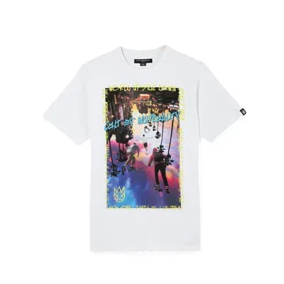 Cult Of Individuality Skate Graphic T-shirt In White