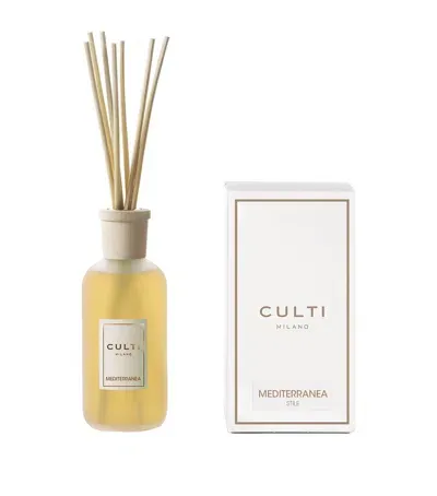 Culti Milano Mediterranea Scented Room Diffuser In Transparent