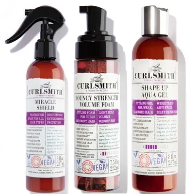 Curlsmith Strength Styler Bundle In White