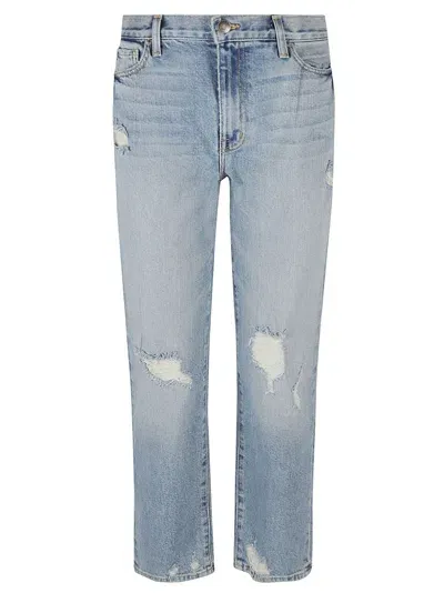 Current Elliott The Boyfriend Jeans In Blu Denim