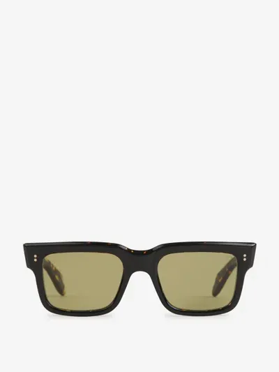 Cutler And Gross 1401 D-frame Tortoiseshell Acetate Sunglasses