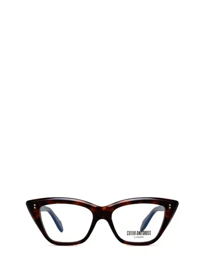 Cutler And Gross Cutler & Gross Eyeglasses In Dark Turtle