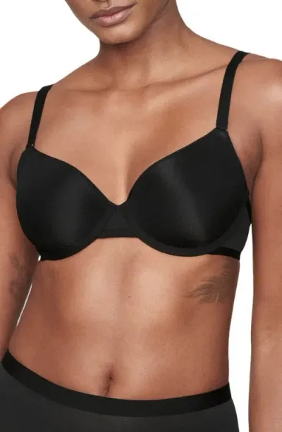 Cuup The Demi Spacer & Mesh Bra In Black