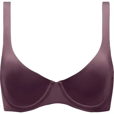 Cuup The Scoop Underwire Microfiber Bra In Cosmos