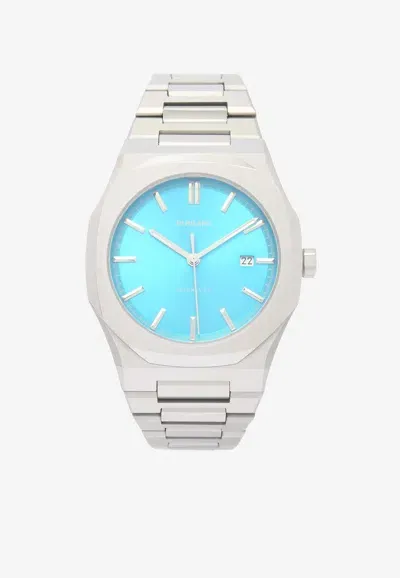 D1 Milano Automatic 41.5 Mm Watch In Silver