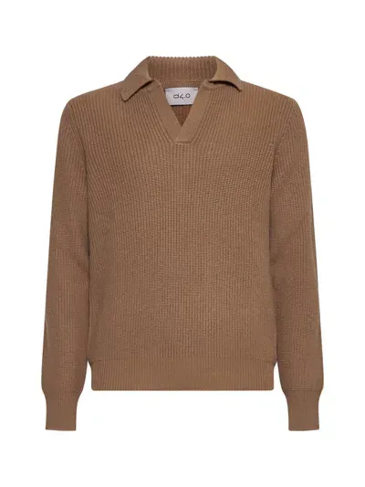 D4.0 D 4.0 Sweaters In Brown