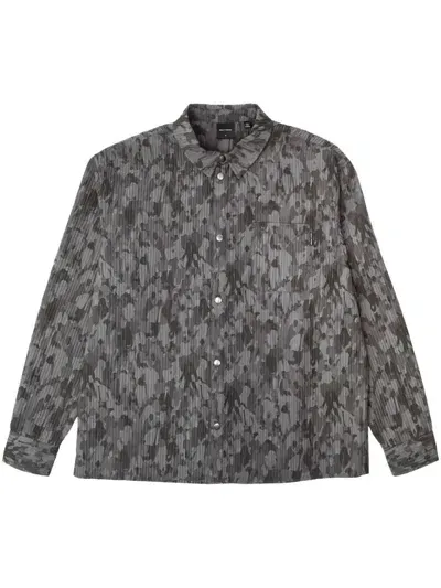 Daily Paper Adetola Camouflage-print Shirt In Verde