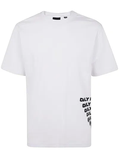 Daily Paper Overload Ss T Shirt In Grey