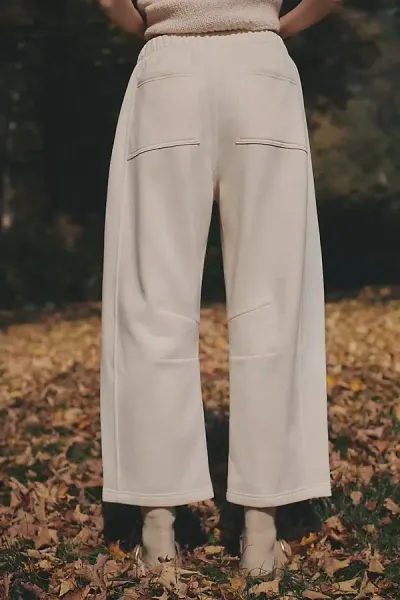 Daily Practice By Anthropologie Barrel Joggers In White