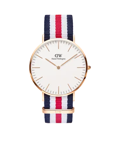 Daniel Wellington Men's Classic Canterbury 40mm Quartz Watch In Gold