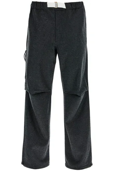 Darkpark Jordan Woolen Pants In Grey