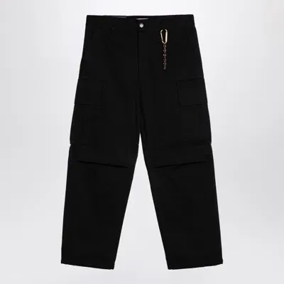 Darkpark Saint Black Cargo Trousers In White