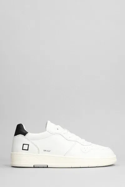 Date D.a.t.e. Court Sneakers In White