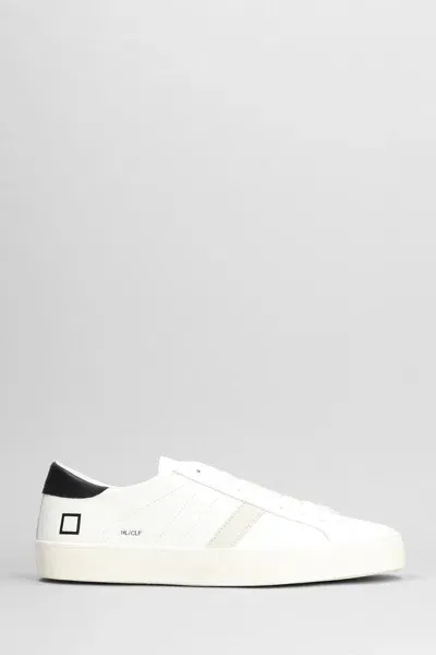 Date Hill Low Sneakers In White Leather