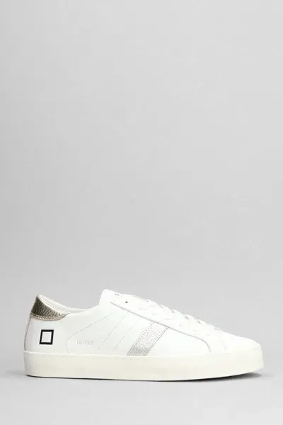 Date D.a.t.e. Hill Low Sneakers In White