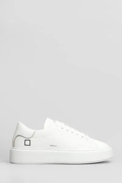 Date D.a.t.e. Sfera Sneakers In White