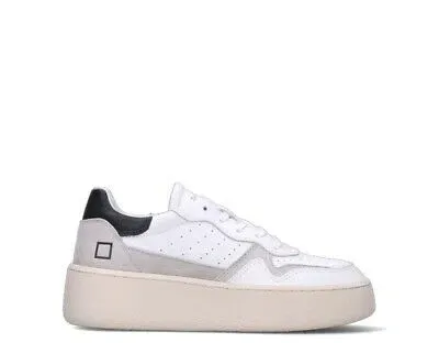 Pre-owned Date Shuhe D.a.t.e. Frau Sneakers Trendy Bianco W381-st-ca-wb-whk-a027852