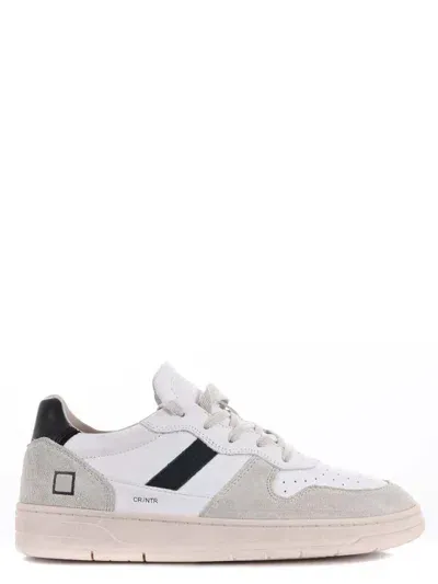 Date D.a.t.e.  Sneakers In Bianco-beige