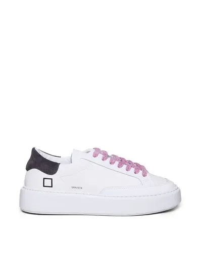 Date Sneakers Sfera Stripe In White