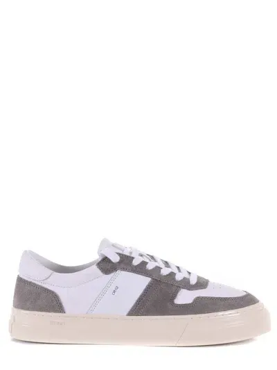 Date Sneakers Uomo D.a.t.e. "studio Calf" In White