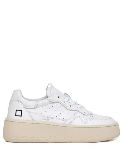 Date D.a.t.e. Sneakers In White