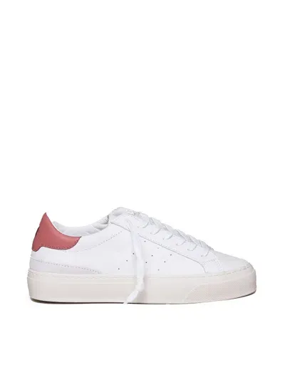 Date Sonica Sneakers In White-pink