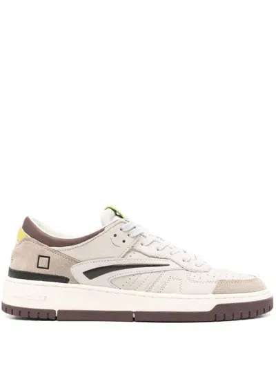 Date D.a.t.e. Sneakers In Beige