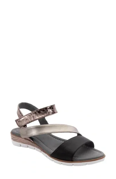 David Tate Blues Unit Sandal In Black