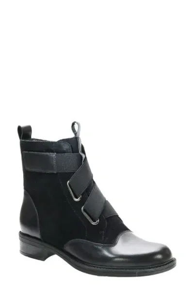 David Tate Club Water Resistant Bootie In Black/black Combo