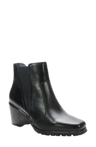 David Tate Energy Bootie In Black Lamb