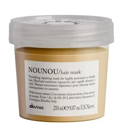 Davines Nounou Hair Mask In White