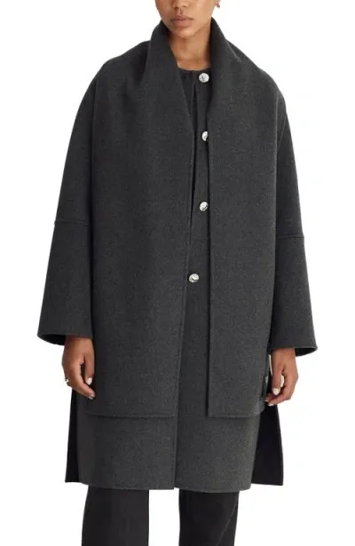 Dawn Levy Claude Coat In Shadow Grey