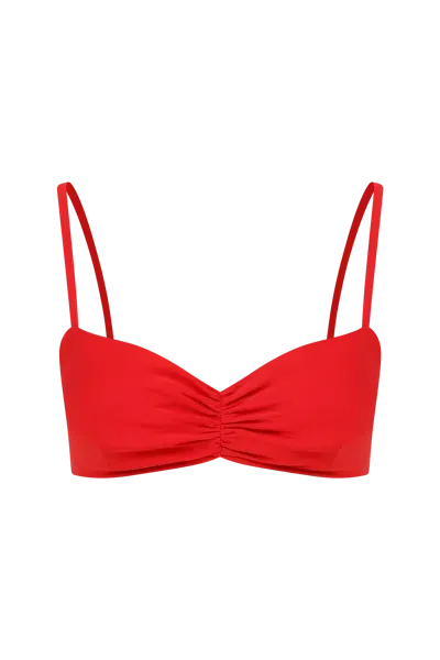 Declara Red Belle Bra Top