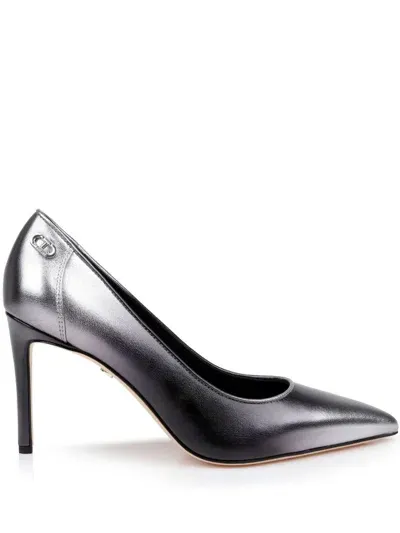 Dee Ocleppo 76mm Santorini Pumps In Silver