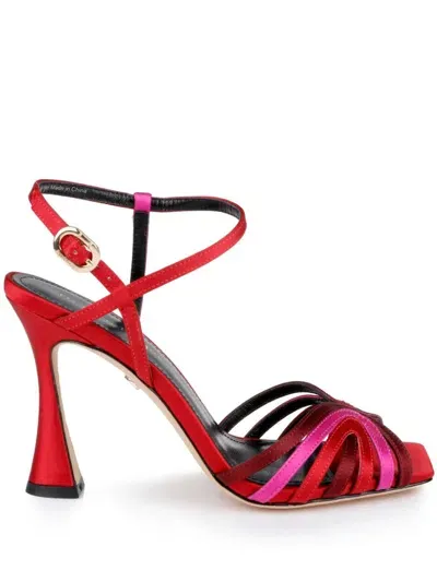 Dee Ocleppo 98mm Carmel Ii Sandals In Red