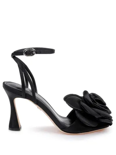 Dee Ocleppo Aurora Leather Sandals In Black