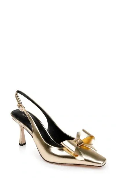 Dee Ocleppo Coronado Slingback Pump In Gold