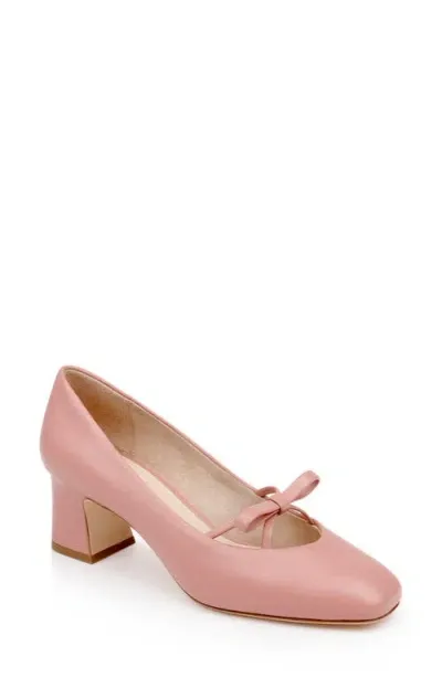 Dee Ocleppo Zion Pump In Blush Leather