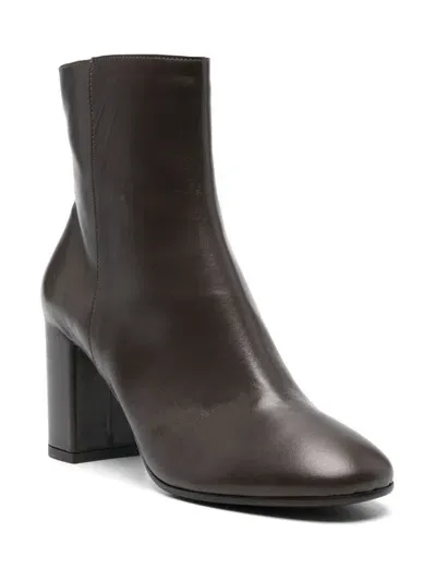 Del Carlo 75mm Axis Boots In Brown