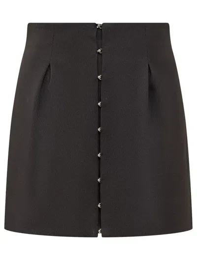 Del Core Mushroom Skirt In Black